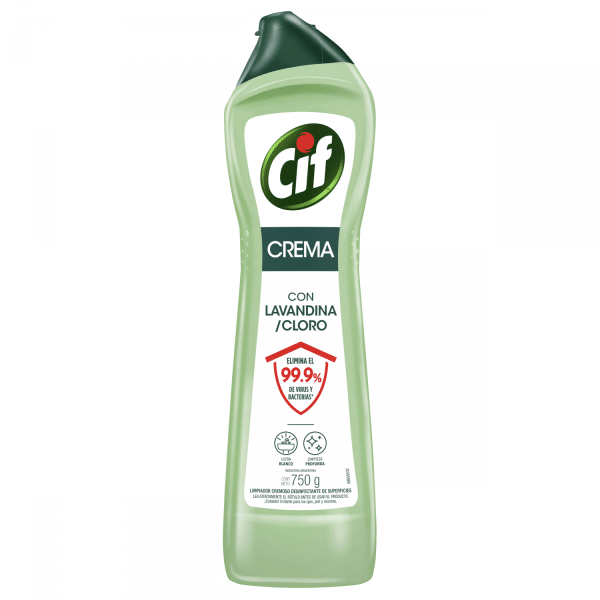 Cif Crema Ultra Blanco Con Lavandina 750 gr