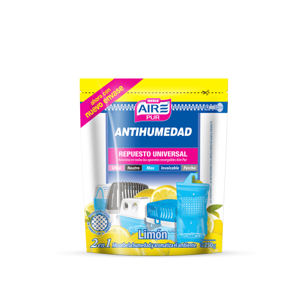 Aire Pur Antihumedad repuesto universal 250 grs.