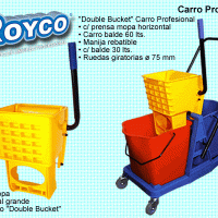 Royco Carro Profesional Double Bucket