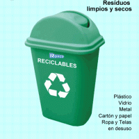 Royco Contenedor Resiudos Reciclables 35 lts.
