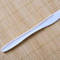 Cuchillo Descartable Blanco x100 unid