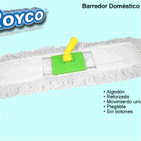 Royco Barredor Algodón -Plástico-