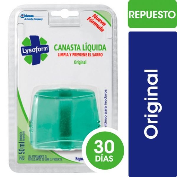 Lysoform Canasta Líquida para Inodoros 50 ml. REPUESTO