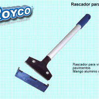 Royco Rascador para Vidrios Mango Alumino 25cm.