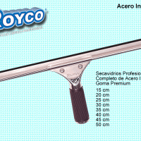 Royco Seca-Vidrios Profesional Con Goma 45 cm