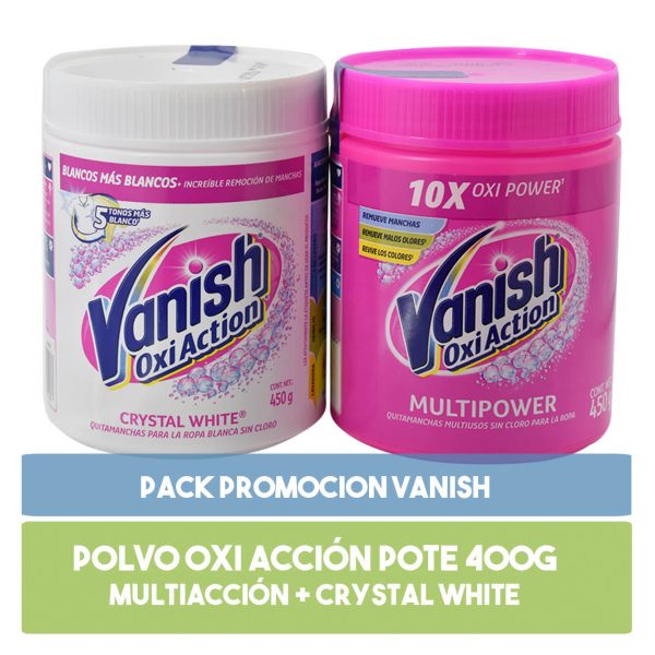 Vanish Color + White Pote 400 ml
