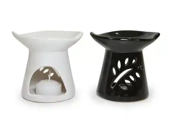 Iluminarte Hornillo Rama y Hojas 8,5 cm